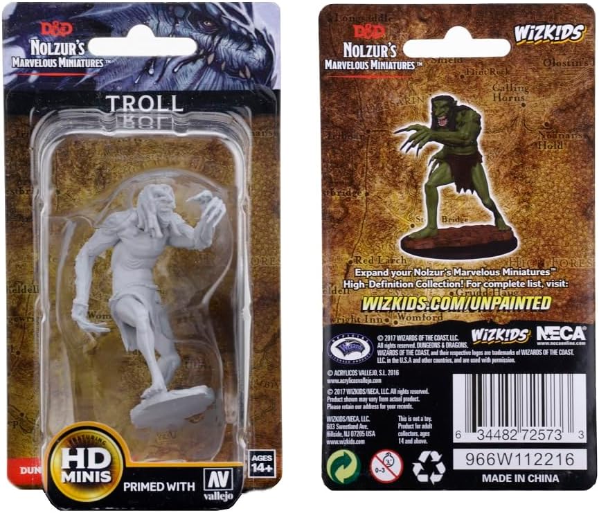 D&D Nolzur's Marvelous Miniatures: Troll (Wave 1)