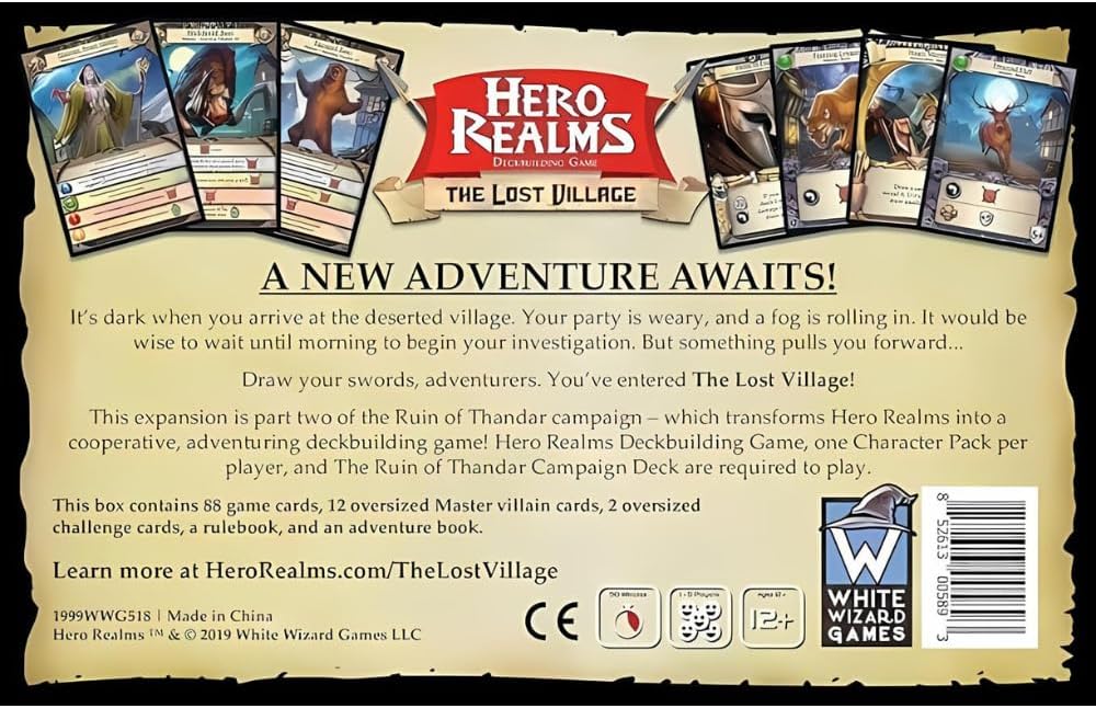 Hero Realms: A Deck Building Game - The Lost Village