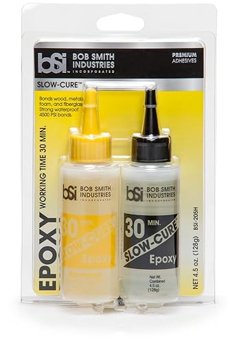BSI-205 Clear Slow-Cure Epoxy (4.5 oz. Combined)