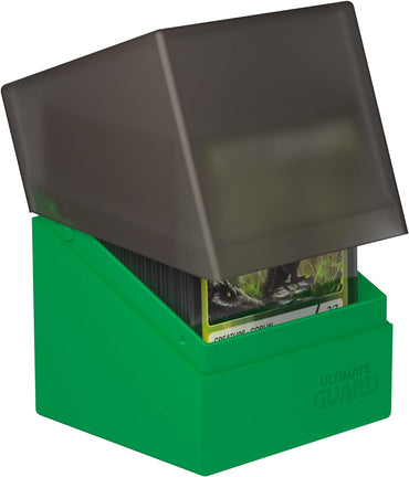 Ultimate Guard Boulder Deck Box: 100+ Synergy Black/Green