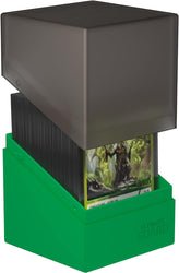 Ultimate Guard Boulder Deck Box: 100+ Synergy Black/Green