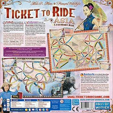 Ticket to Ride: Asia Map Collection 1