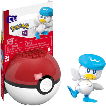 MEGA Pokémon Collectible: Quaxly - Pokeball