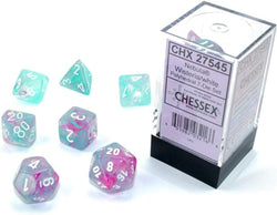 Chessex: Nebula Polyhedral Wisteria/White Luminary (CHX 27545)