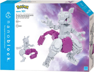 Nanoblock Pokemon Series: Mewtwo Deluxe Edition