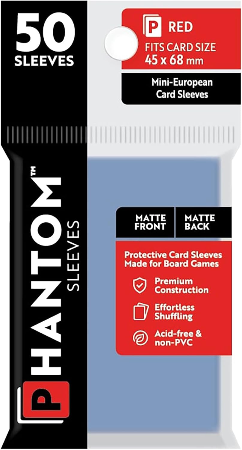 Phantom Sleeves: Matte/Matte - Red Size