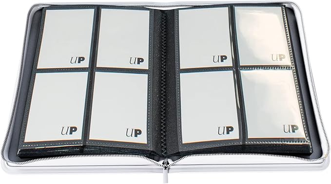 Ultra Pro: Zippered PRO Binder 4 Pocket - Vivid White