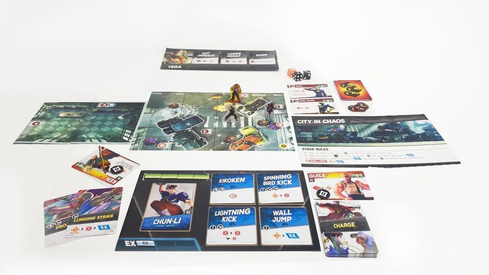 Street Fighter V: Champion Edition Legends Board Game