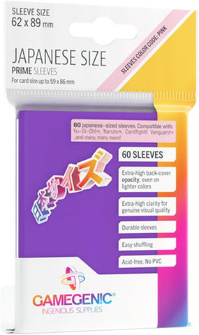 Gamegenic: Prime Deck Protector Japanese - Purple (60)