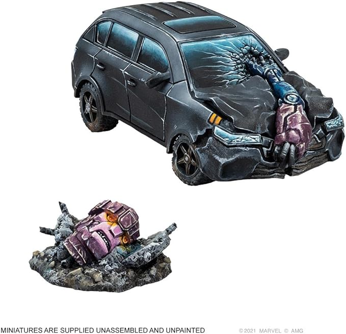 Marvel Crisis Protocol: Crashed Sentinel Terrain