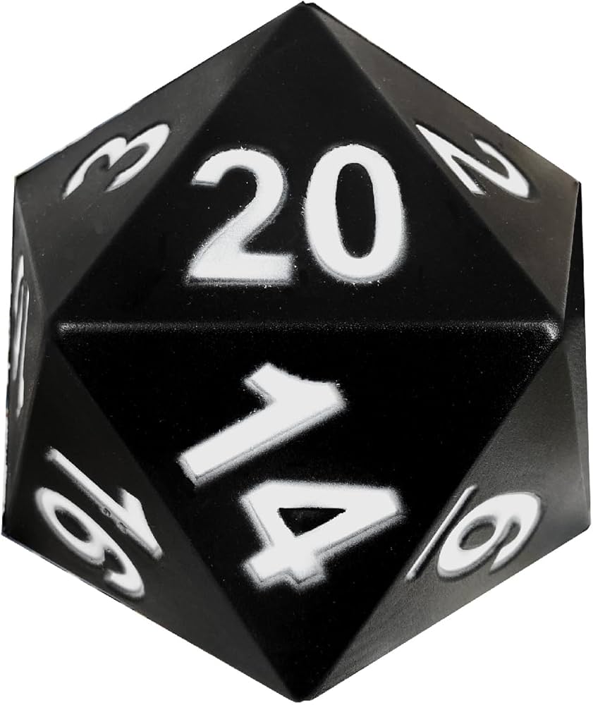 KESS: Giant Foam d20 - Black