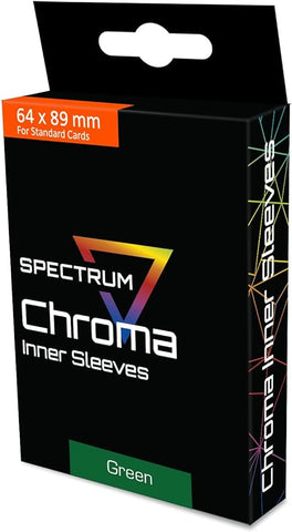 BCW Spectrum Chroma Inner Sleeve: Green (100 ct)
