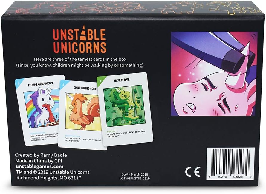 Unstable Unicorns (NSFW Edition)