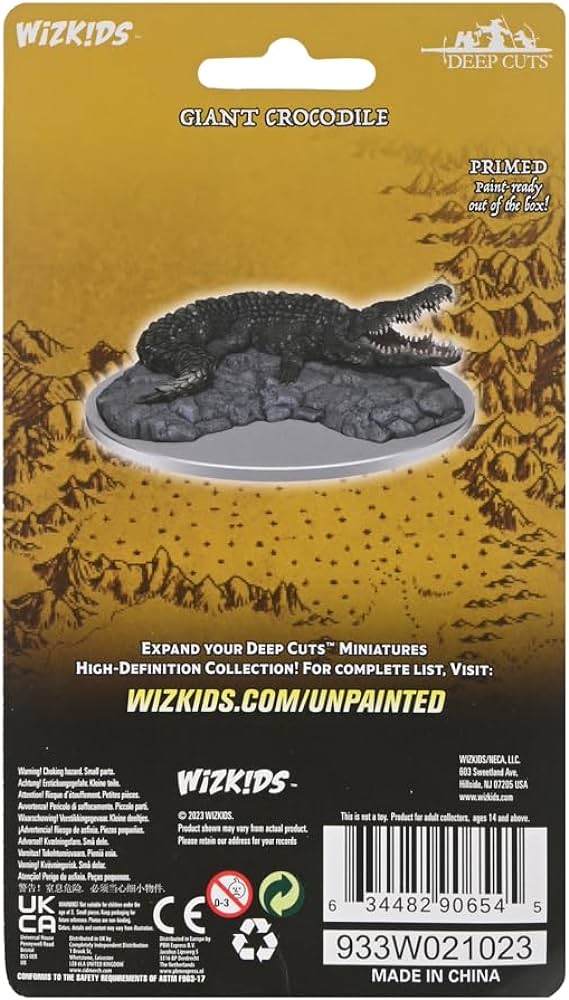 WizKids Deep Cuts: Giant Crocodile (Wave 21)