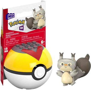 MEGA Pokémon Collectible: Skwovet - Pokeball