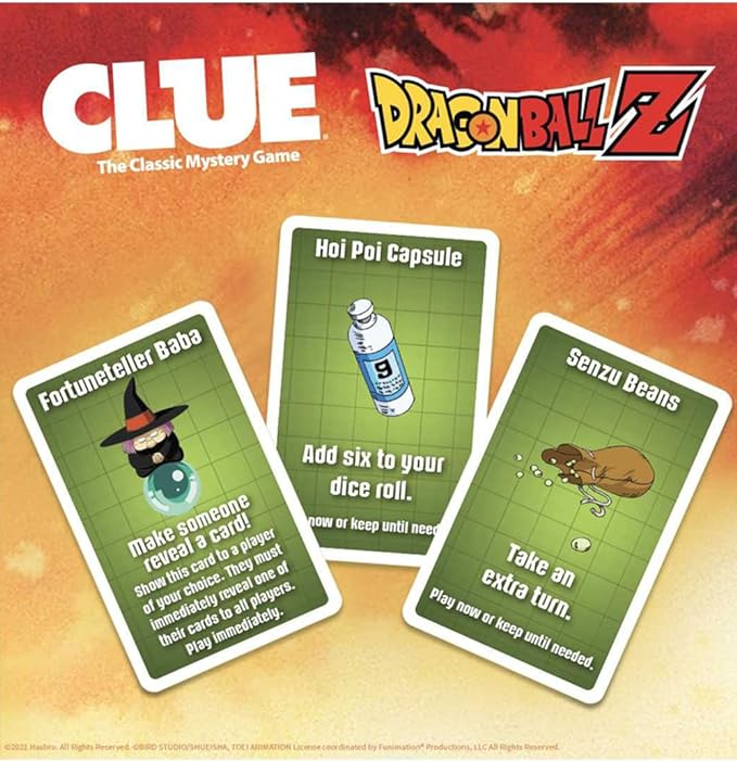 Clue: Dragon Ball Z