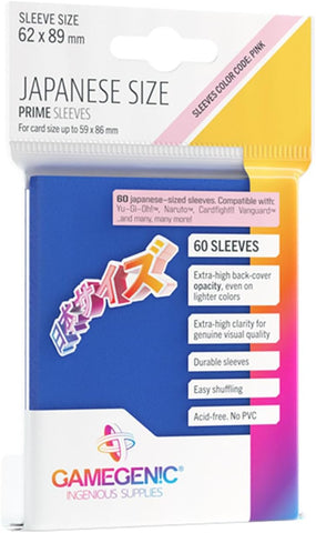 Gamegenic: Prime Deck Protector Japanese - Blue (60)