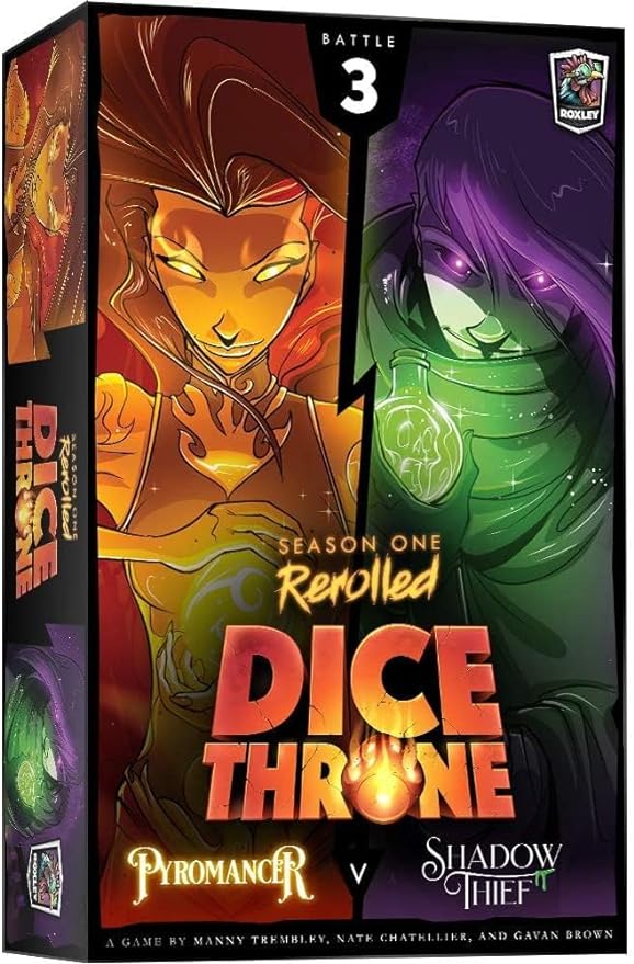 Dice Throne: Season One - Pyromancer vs Shadow Thief