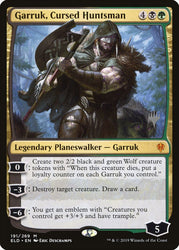 Garruk, Cursed Huntsman (Promo Pack) [Throne of Eldraine Promos]