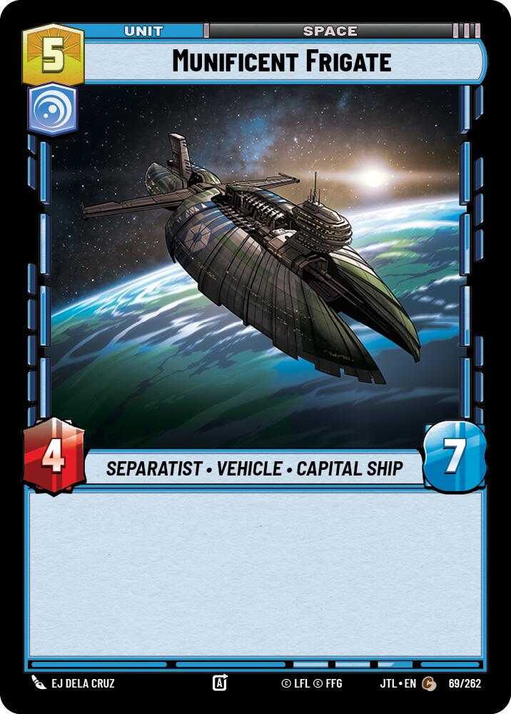 Munificent Frigate (069/262) [Jump to Lightspeed]