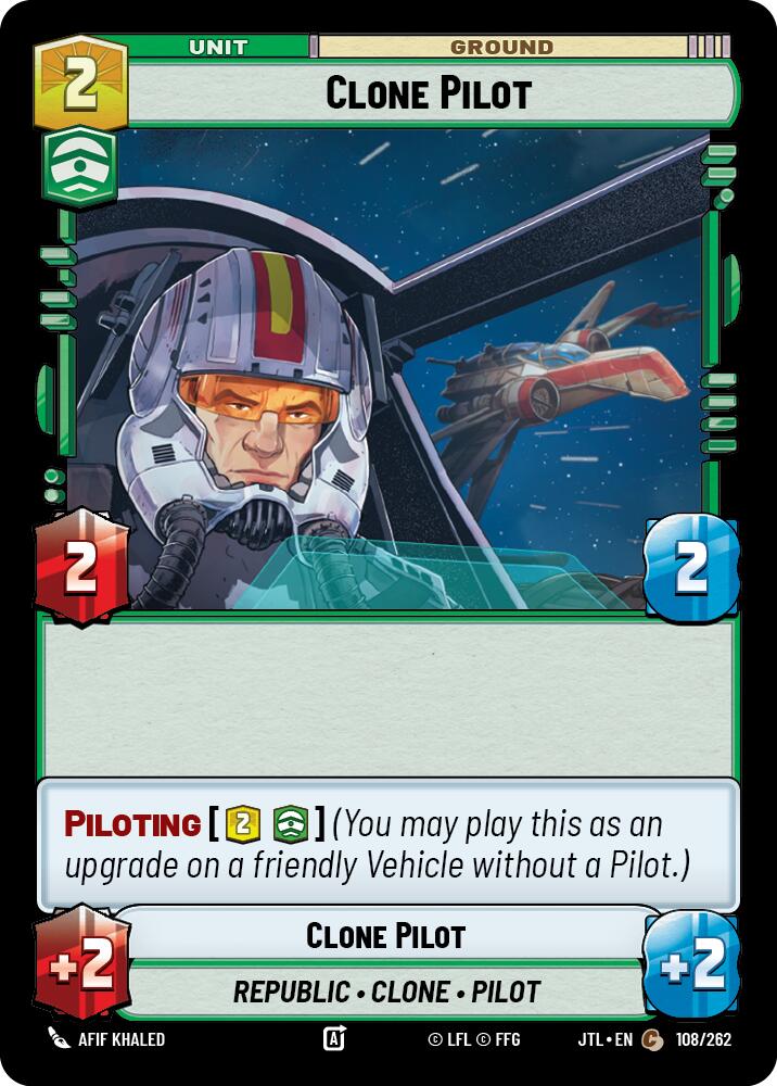 Clone Pilot (108/262) [Jump to Lightspeed]