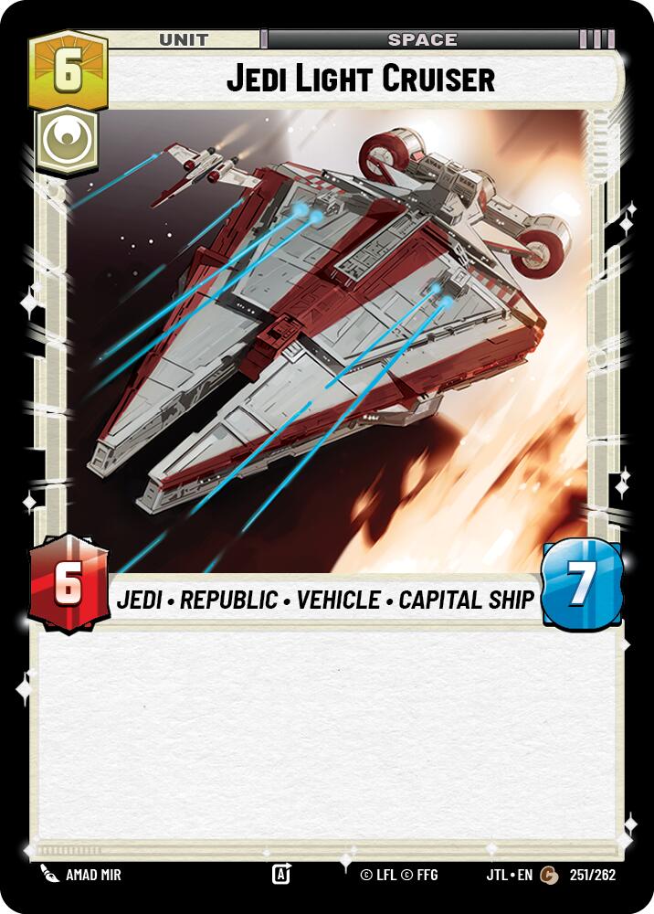 Jedi Light Cruiser (251/262) [Jump to Lightspeed]