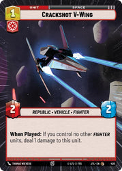 Crackshot V-Wing (Hyperspace) (420) [Jump to Lightspeed]