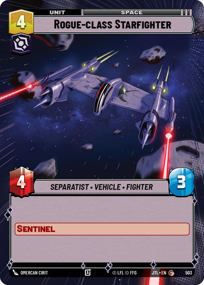 Rogue-class Starfighter (Hyperspace) (503) [Jump to Lightspeed]