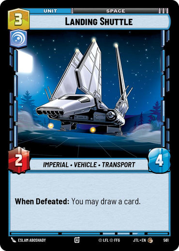 Landing Shuttle (Foil) (561) [Jump to Lightspeed]