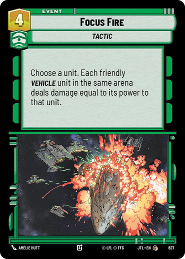 Focus Fire (Foil) (627) [Jump to Lightspeed]