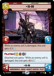 IG-88 - Murderous Phlutdroid (Foil) (639) [Jump to Lightspeed]