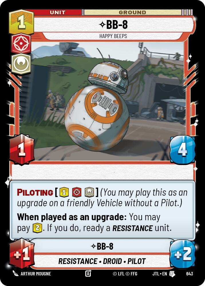 BB-8 - Happy Beeps (Foil) (643) [Jump to Lightspeed]