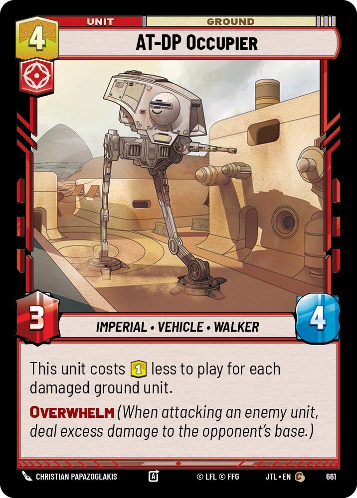 AT-DP Occupier (Foil) (661) [Jump to Lightspeed]