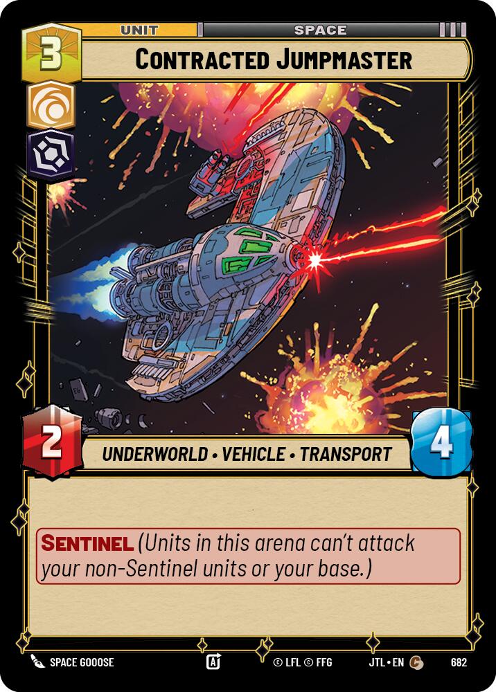 Contracted Jumpmaster (Foil) (682) [Jump to Lightspeed]