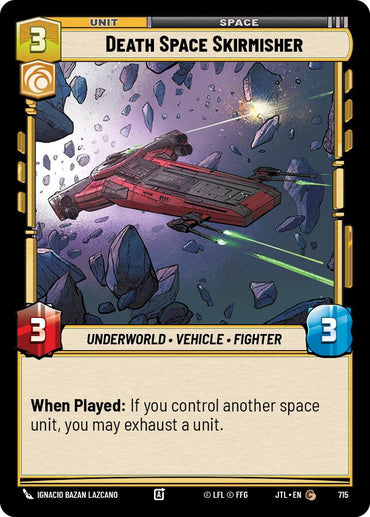 Death Space Skirmisher (Foil) (715) [Jump to Lightspeed]