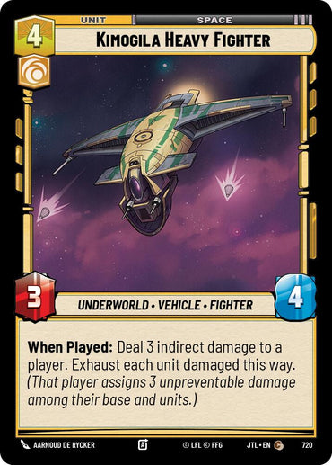 Kimogila Heavy Fighter (Foil) (720) [Jump to Lightspeed]