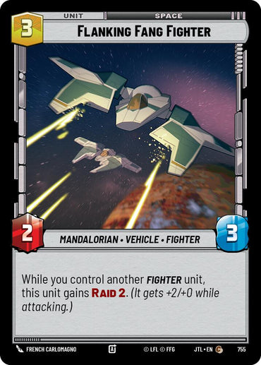 Flanking Fang Fighter (Foil) (755) [Jump to Lightspeed]