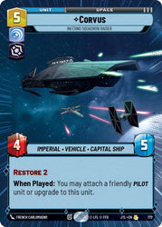 Corvus - Inferno Squadron Raider (Hyperspace Foil) (772) [Jump to Lightspeed]