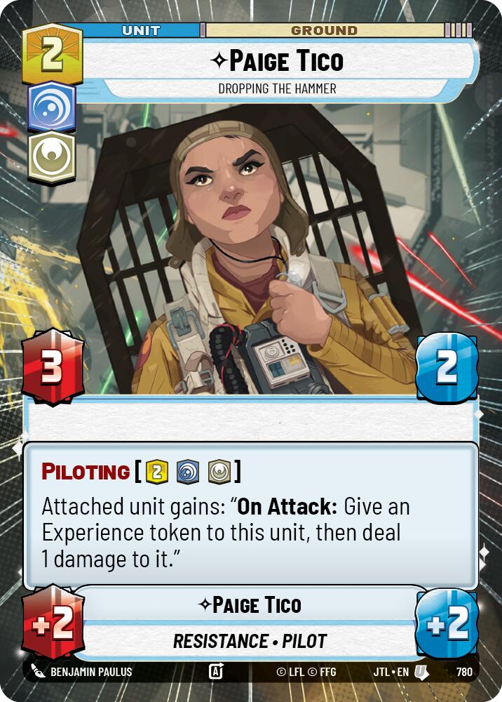 Paige Tico - Dropping the Hammer (780) (Hyperspace Foil) (780) [Jump to Lightspeed]