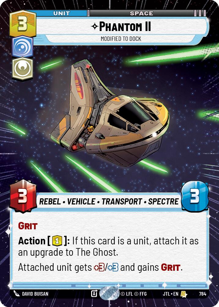 Phantom II - Modified to Dock (Hyperspace Foil) (784) [Jump to Lightspeed]