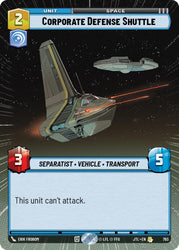 Corporate Defense Shuttle (Hyperspace Foil) (793) [Jump to Lightspeed]