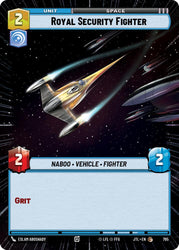 Royal Security Fighter (795) (Hyperspace Foil) (795) [Jump to Lightspeed]