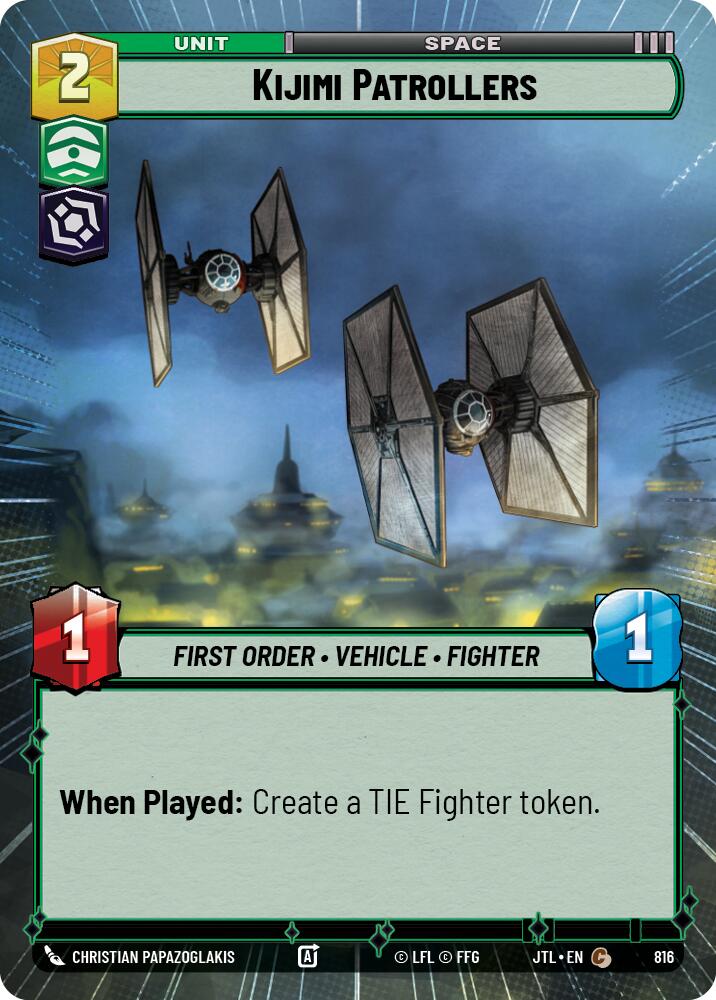 Kijimi Patrollers (Hyperspace Foil) (816) [Jump to Lightspeed]