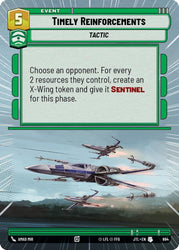 Timely Reinforcements (Hyperspace Foil) (864) [Jump to Lightspeed]