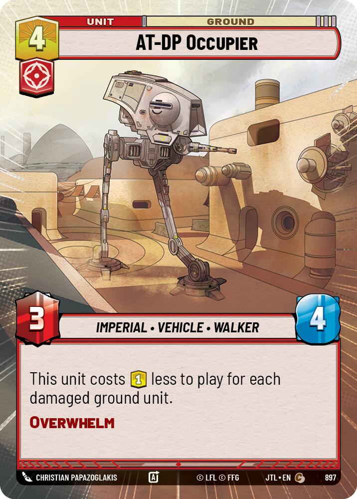 AT-DP Occupier (Hyperspace Foil) (897) [Jump to Lightspeed]