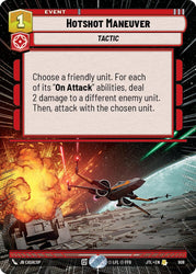 Hotshot Maneuver (Hyperspace Foil) (908) [Jump to Lightspeed]