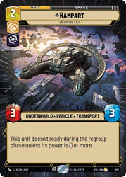Rampart - Enjoy the Exit (916) (Hyperspace Foil) (916) [Jump to Lightspeed]