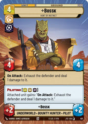 Bossk - Hunt By Instinct (Hyperspace Foil) (921) [Jump to Lightspeed]