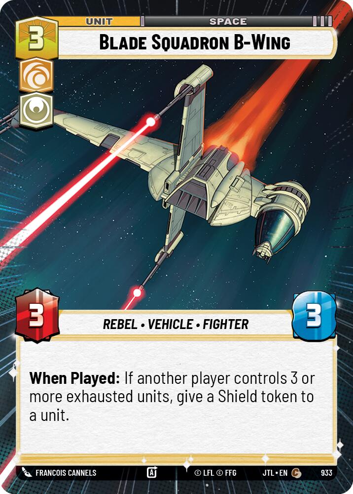 Blade Squadron B-Wing (Hyperspace Foil) (933) [Jump to Lightspeed]