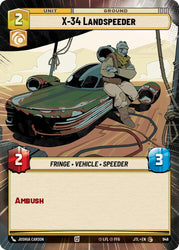 X-34 Landspeeder (948) (Hyperspace Foil) (948) [Jump to Lightspeed]